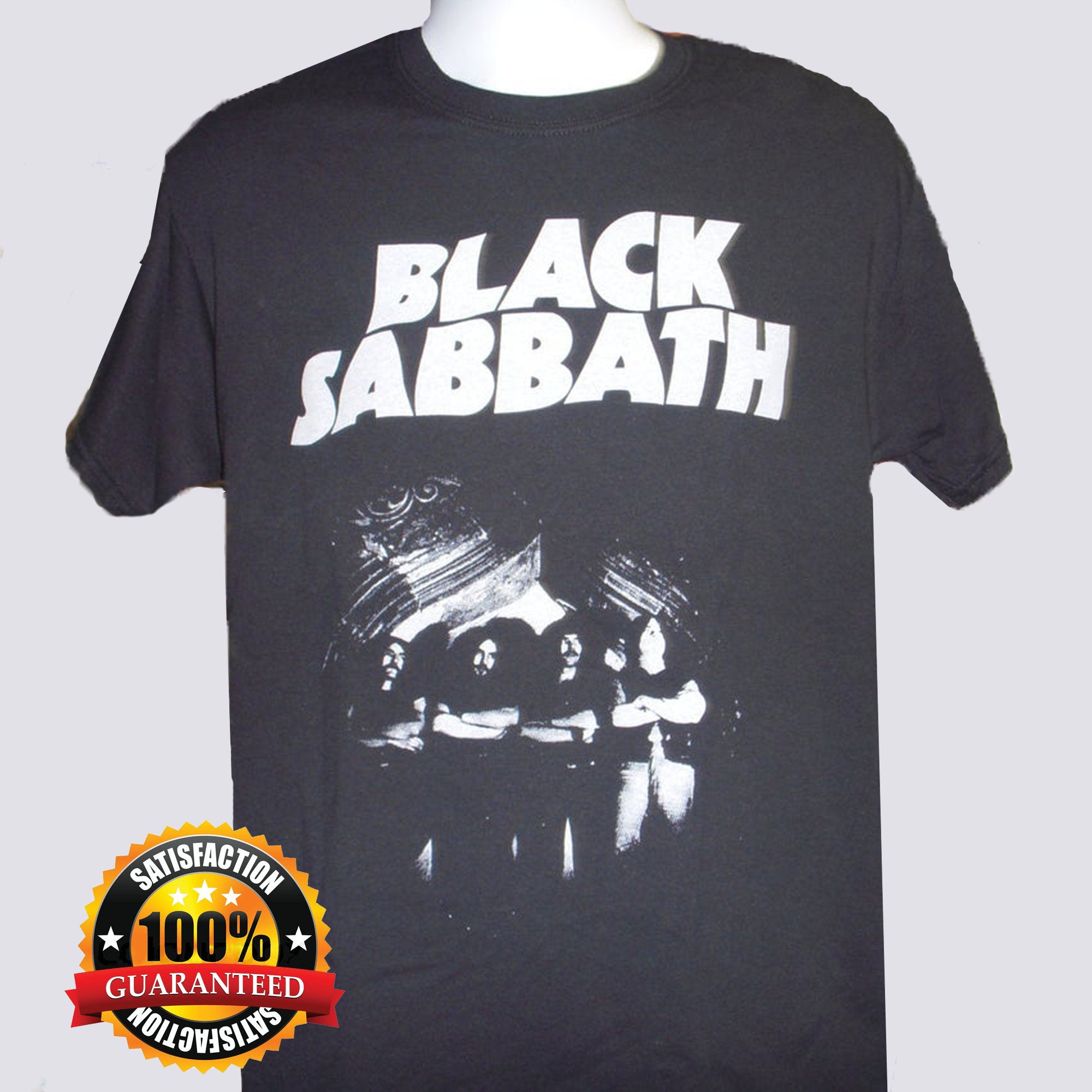 Black Sabbath T-Shirt Ozzy Osbourne Doom Metal Heavy Sweet Leaf ...
