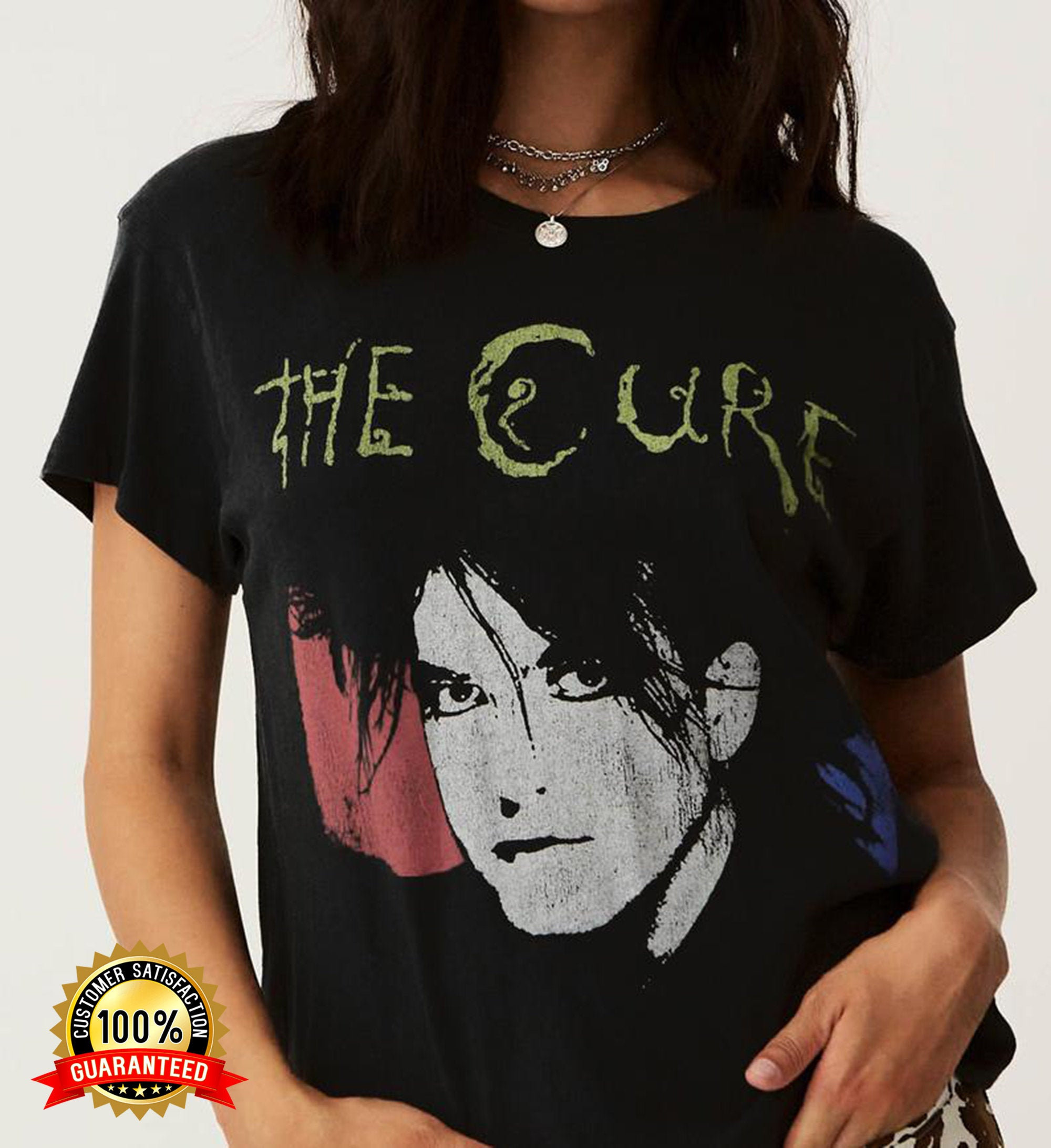 The Cure Another Day Tour Shirt,Vintage The Cure Shirt