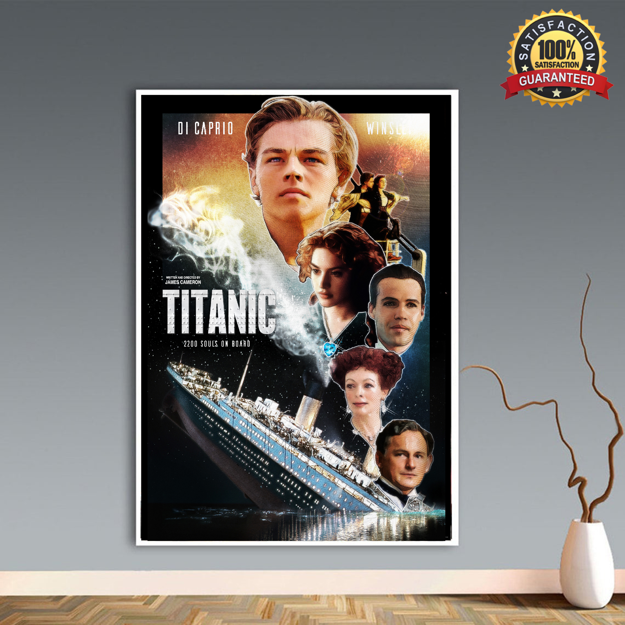TITANIC original movie poster.Vintage Titanic movie poster. craibas