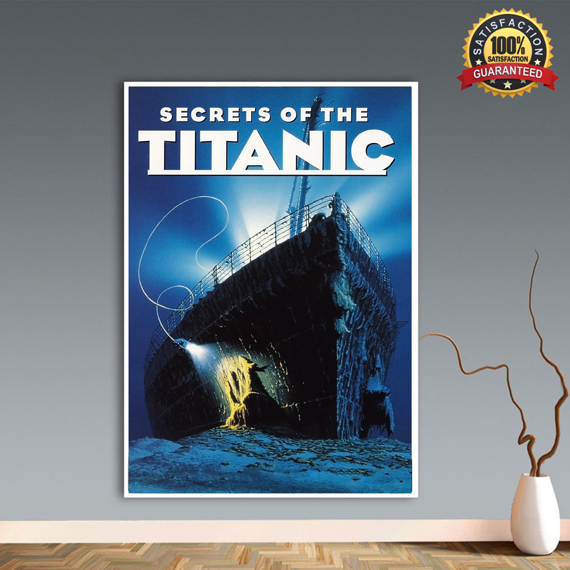 Vintage Titanic Movie Poster, RMS Secrets Of The Titanic Posters, Titanic  Wall Art, Titanic Minimalist Poster, Classic Film Poster