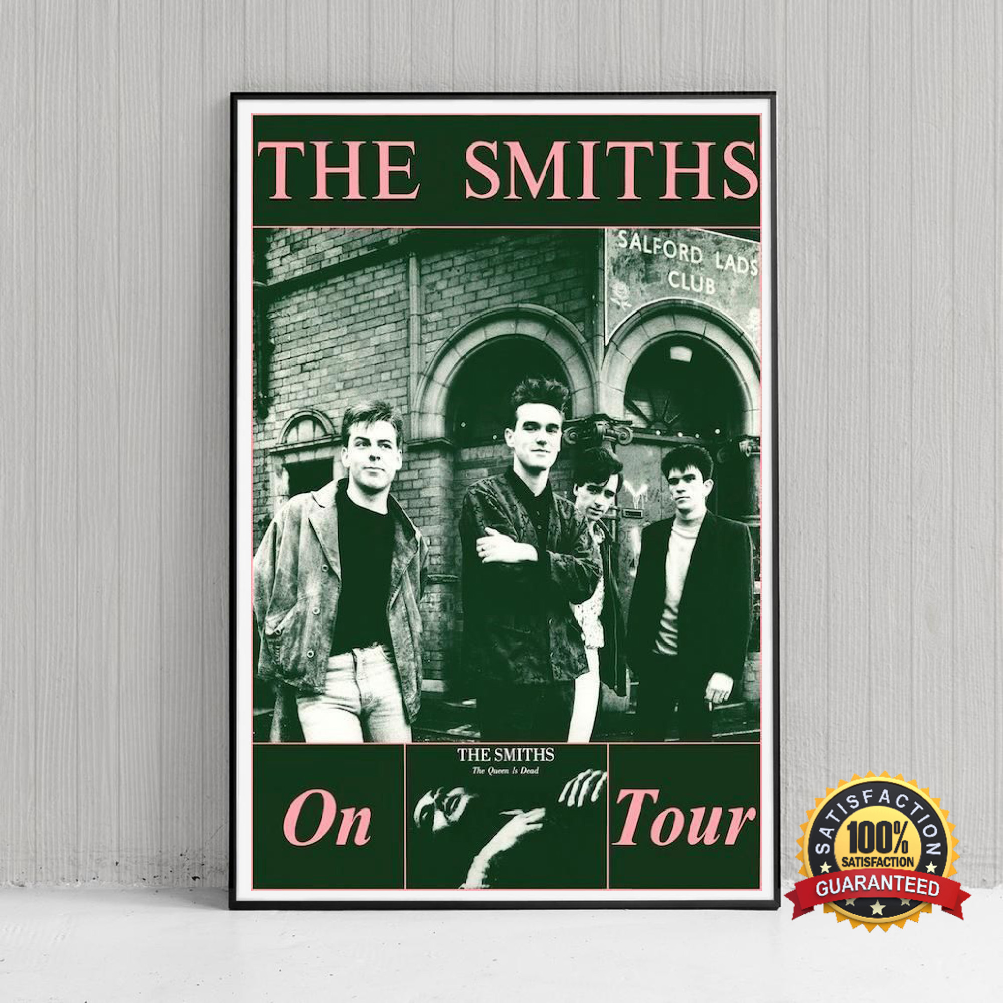 Ride Frastødende jazz Vintage The Smiths Poster, Band Music Poster, Will Smith Poster, The Smiths  On Tour Posters, The Queen Is Dead Gift, Poster No Frame