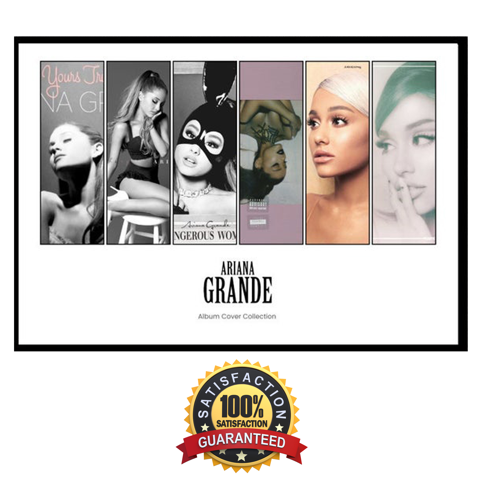 Ariana Grande Album Cover Poster Professional Print In Hd Wall Art