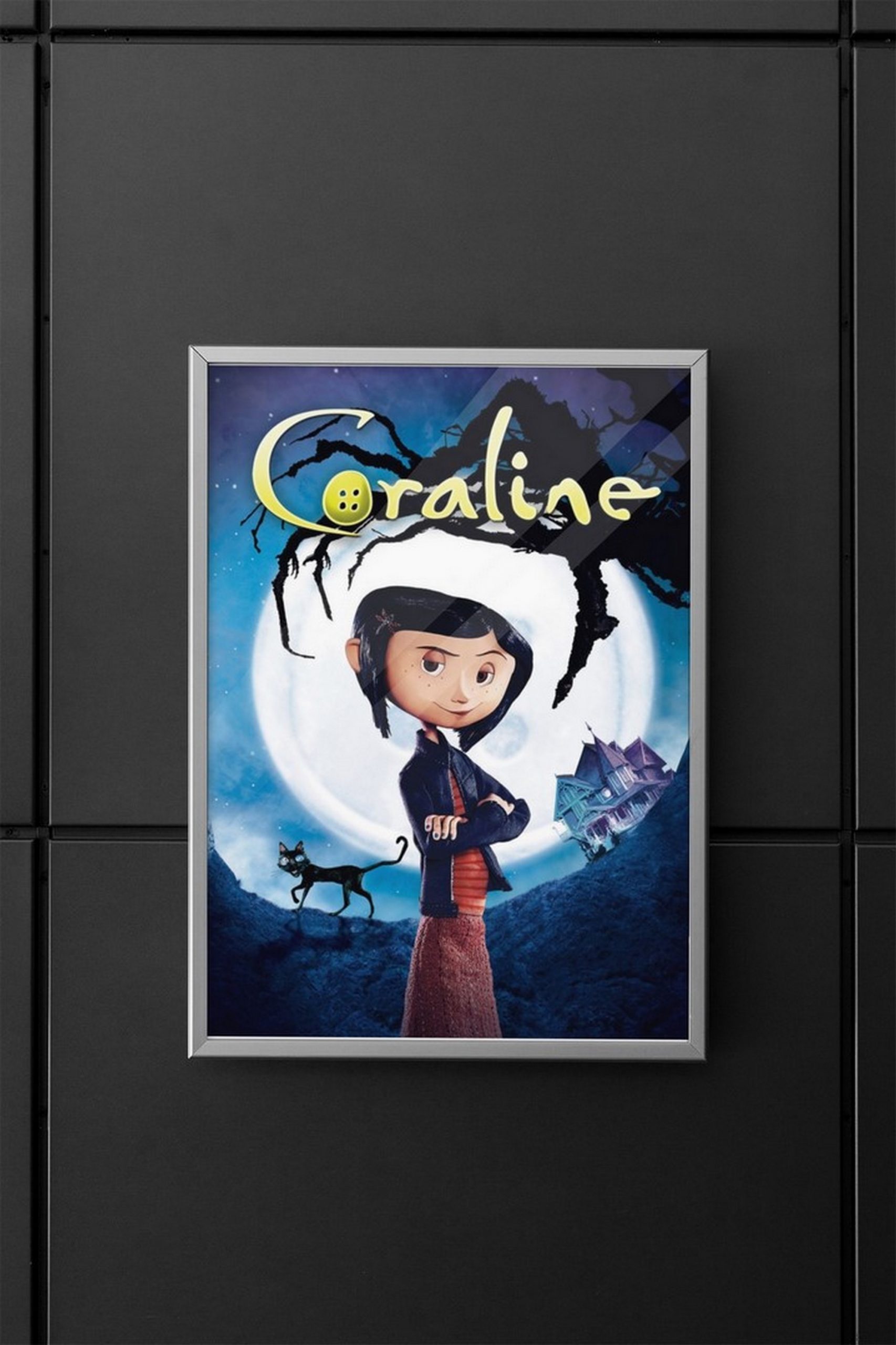 Coraline High Quality Posters- Henry Selick- Vintage Retro Art Print- Wall  Art Print