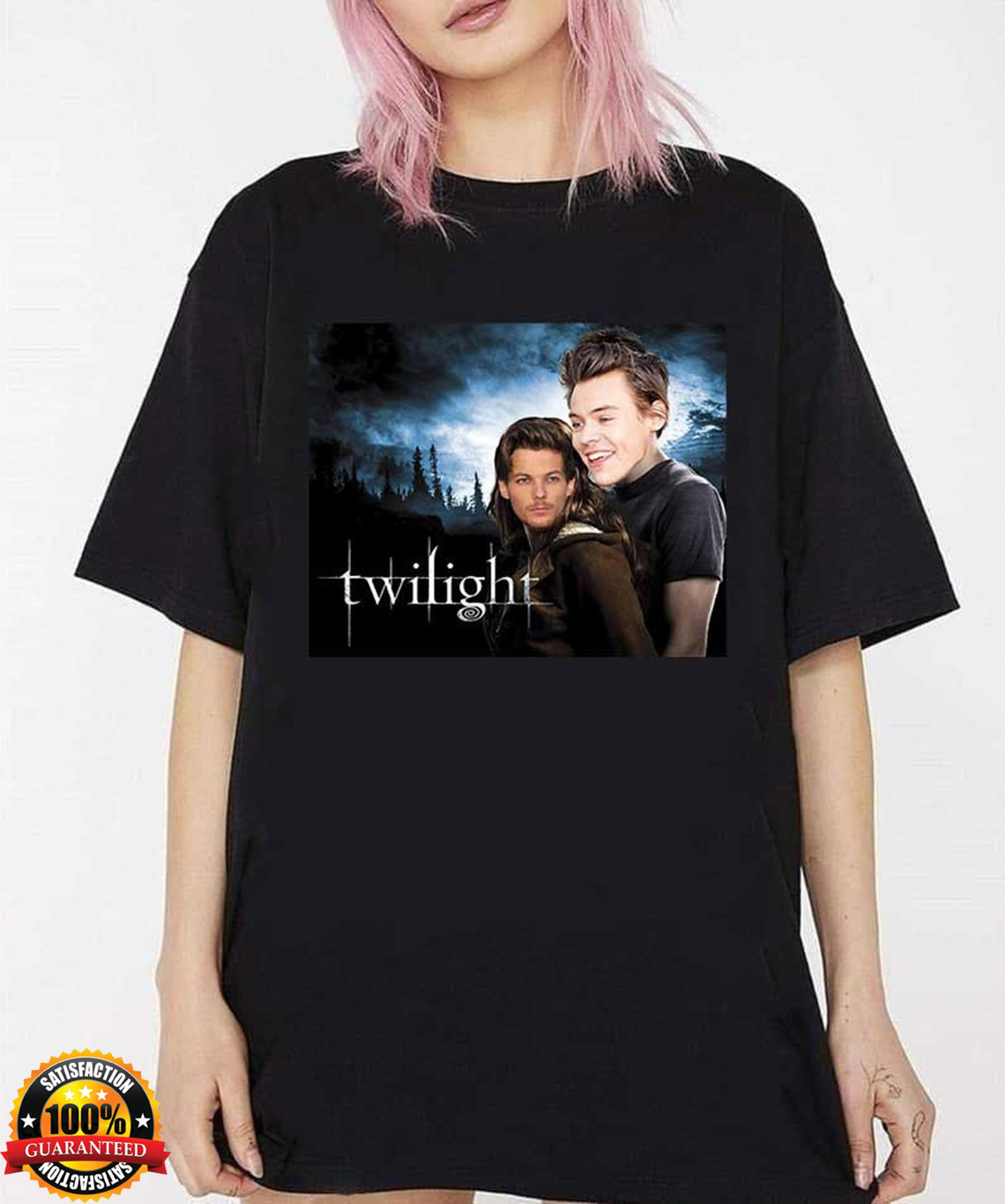 Harry Louis as Edward Bella Shirt, Twilight Shirt, Harry Styles Shirt,  Louis Tomlinson Shirt