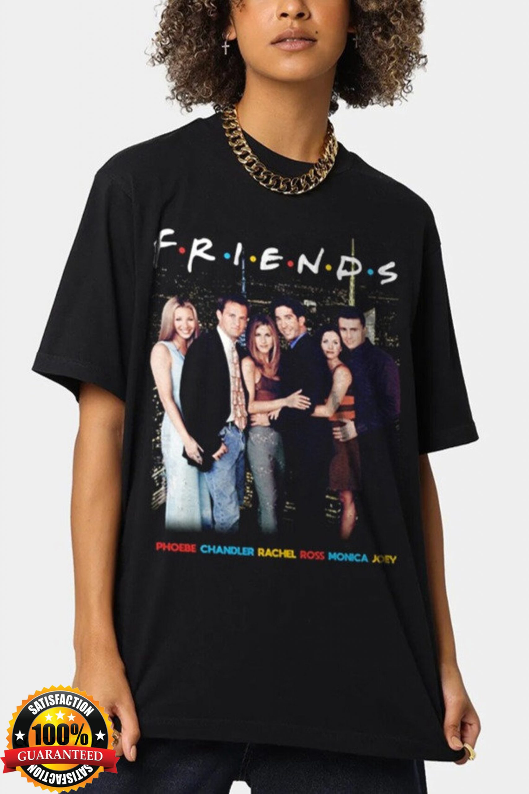 Friends Homage T-shirt Tee Top Rachel Green Monica Geller Joey