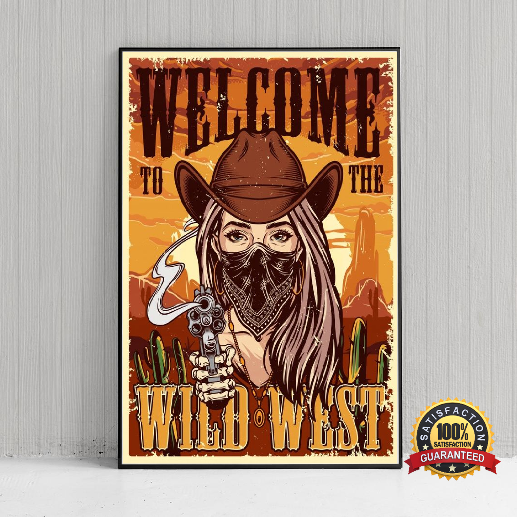 Welcome to Wild West Poster CF956