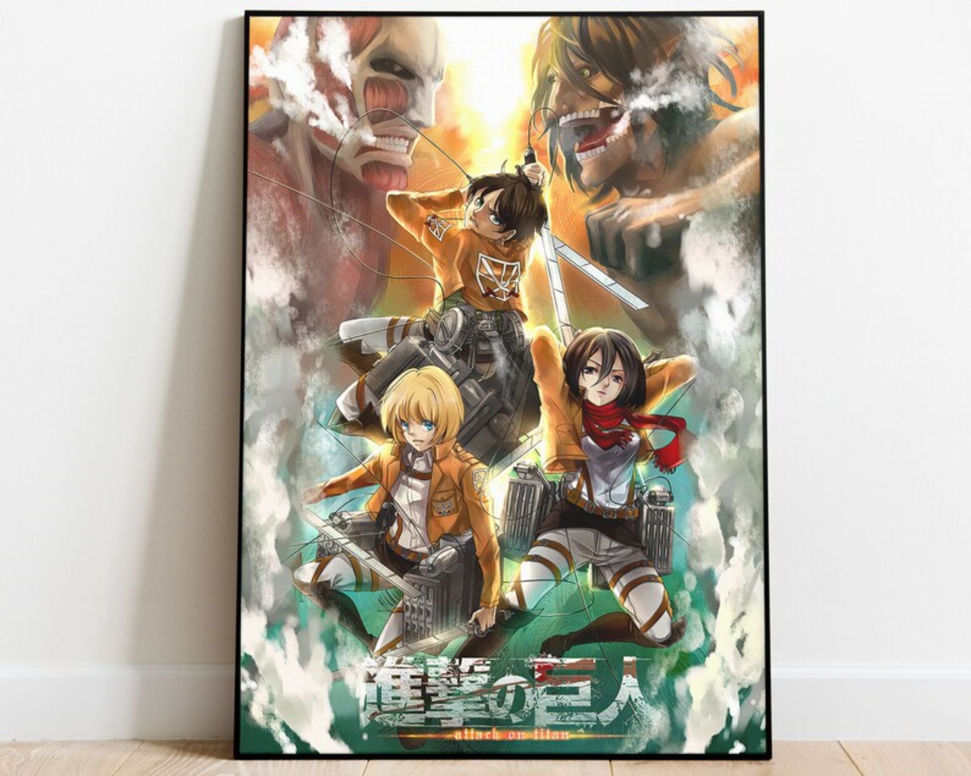 Poster Attack On Titan (Shingeki no kyojin) - Eren