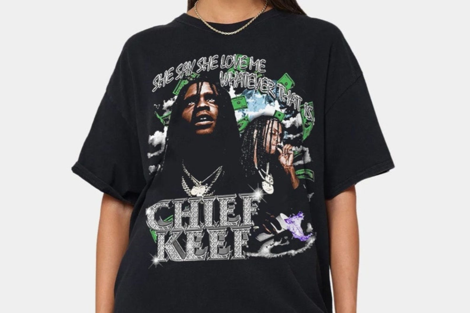 chief keef rap tee vintage rap t shirt hip hop men39s women unisex tees