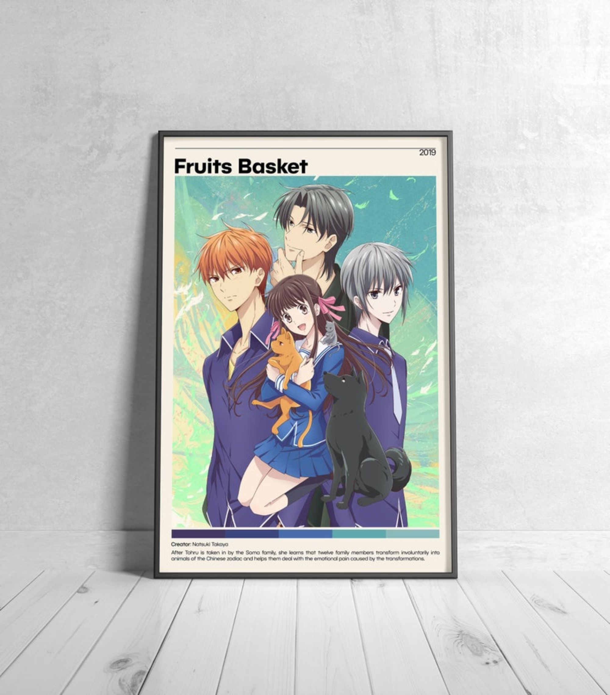 Fruits Basket (2019) - Hatsuharu Sohma Flower Series Art Throw Blanket -  Walmart.com