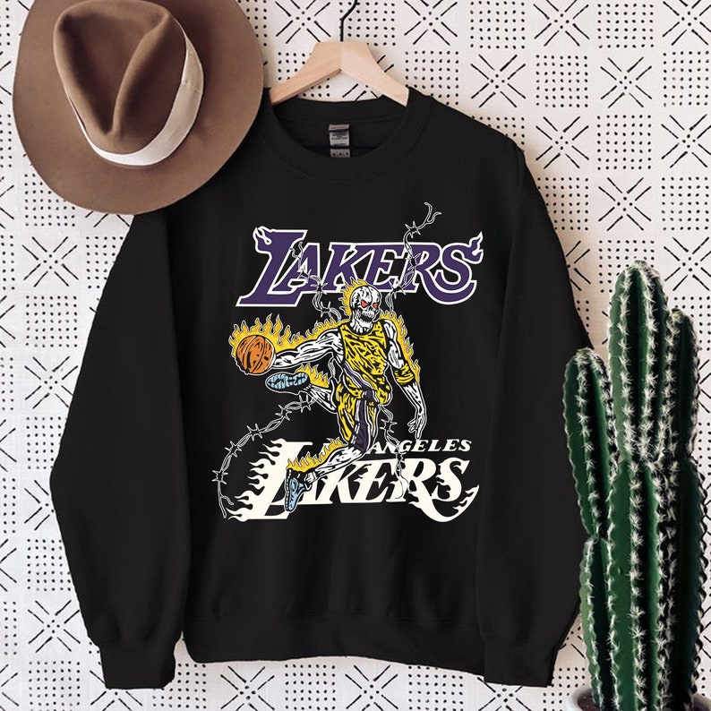 Vintage Los Angeles Lakers Lebron Champion Shirt, LA Lakers NBA