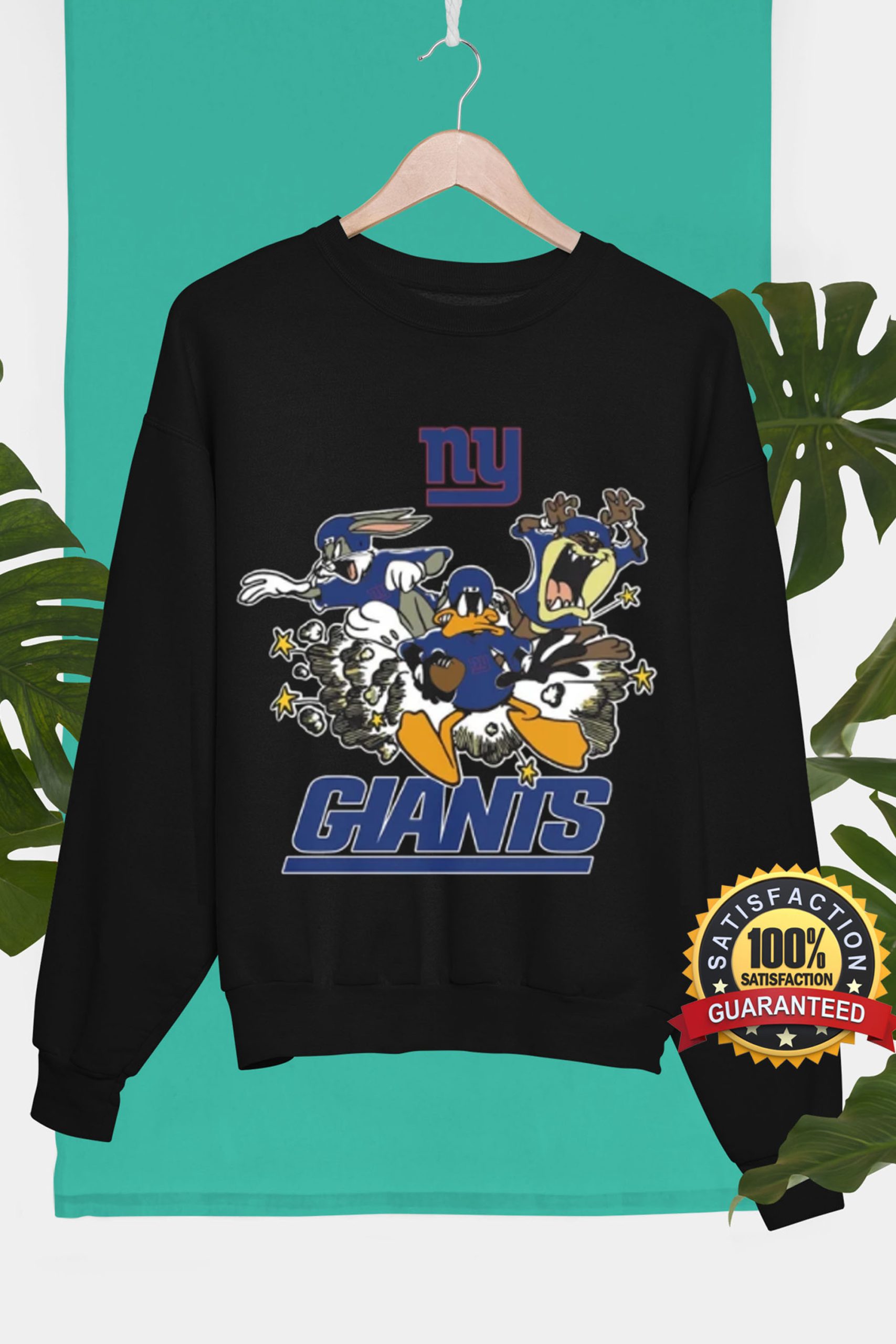 New York Giants Football Crewneck, NY Giants Women's Shirt, Men's