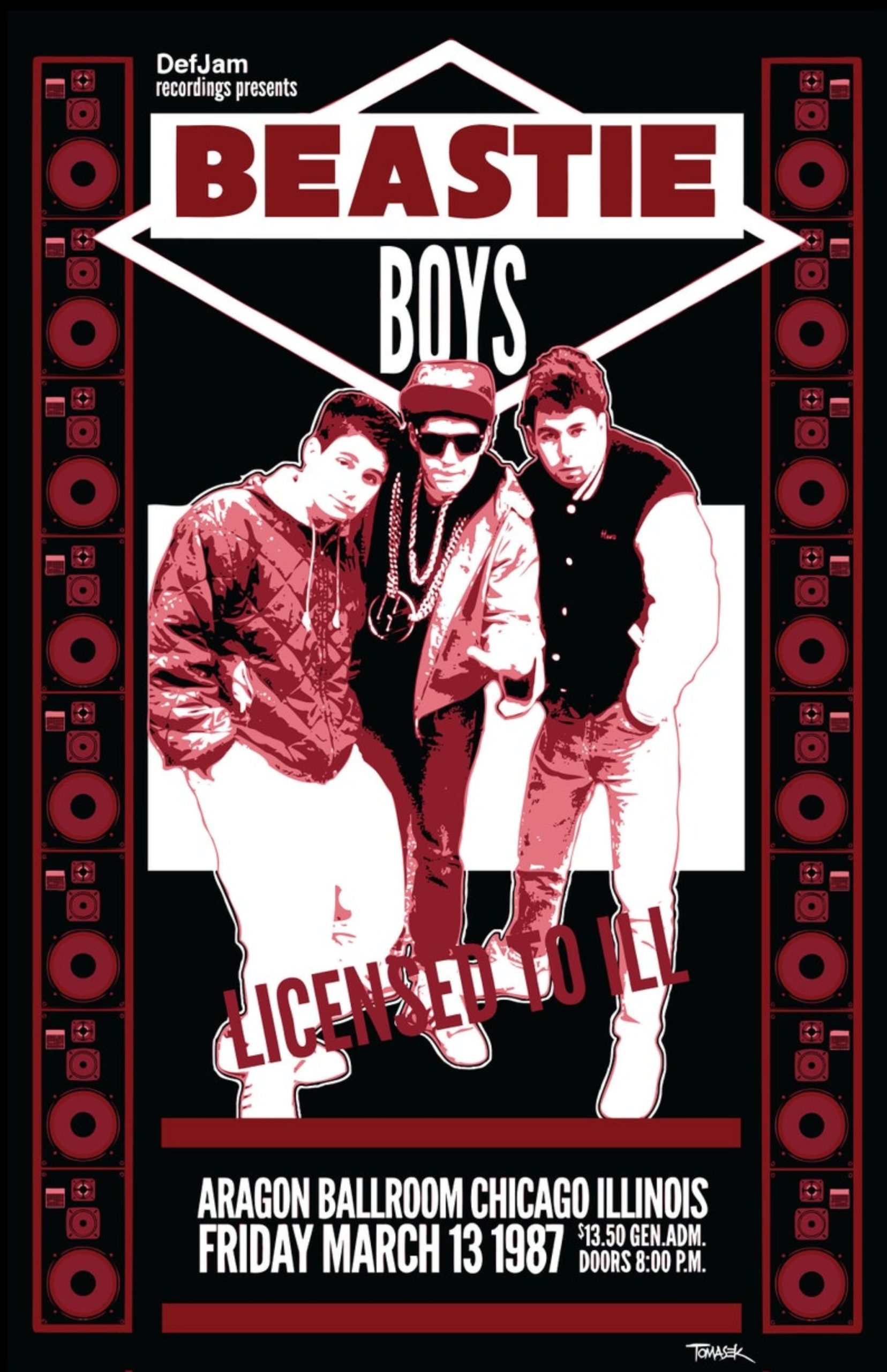 beastie boys poster vintage