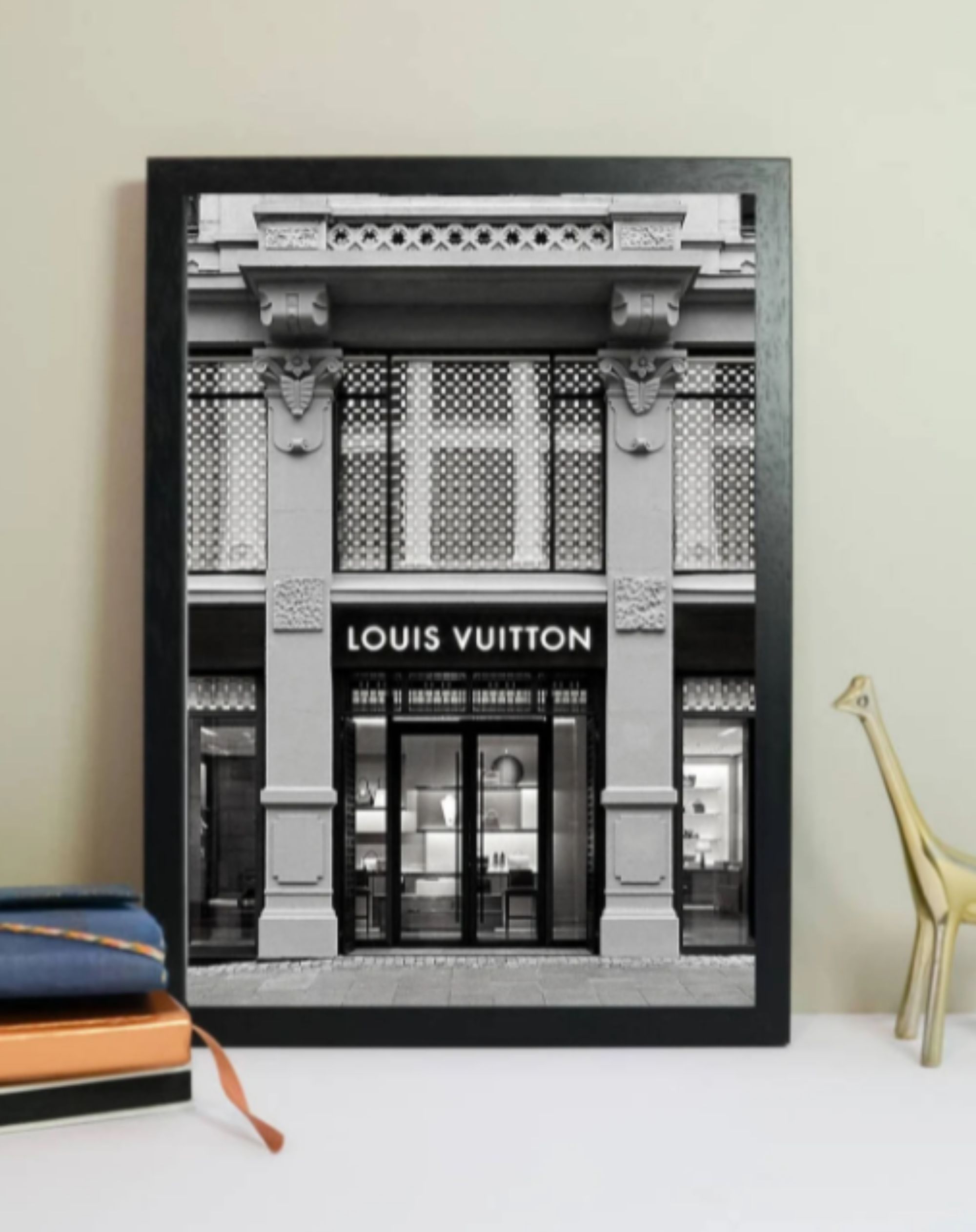 Fashion Print, High Quality Finish, Shop Front Poster, Wall Art