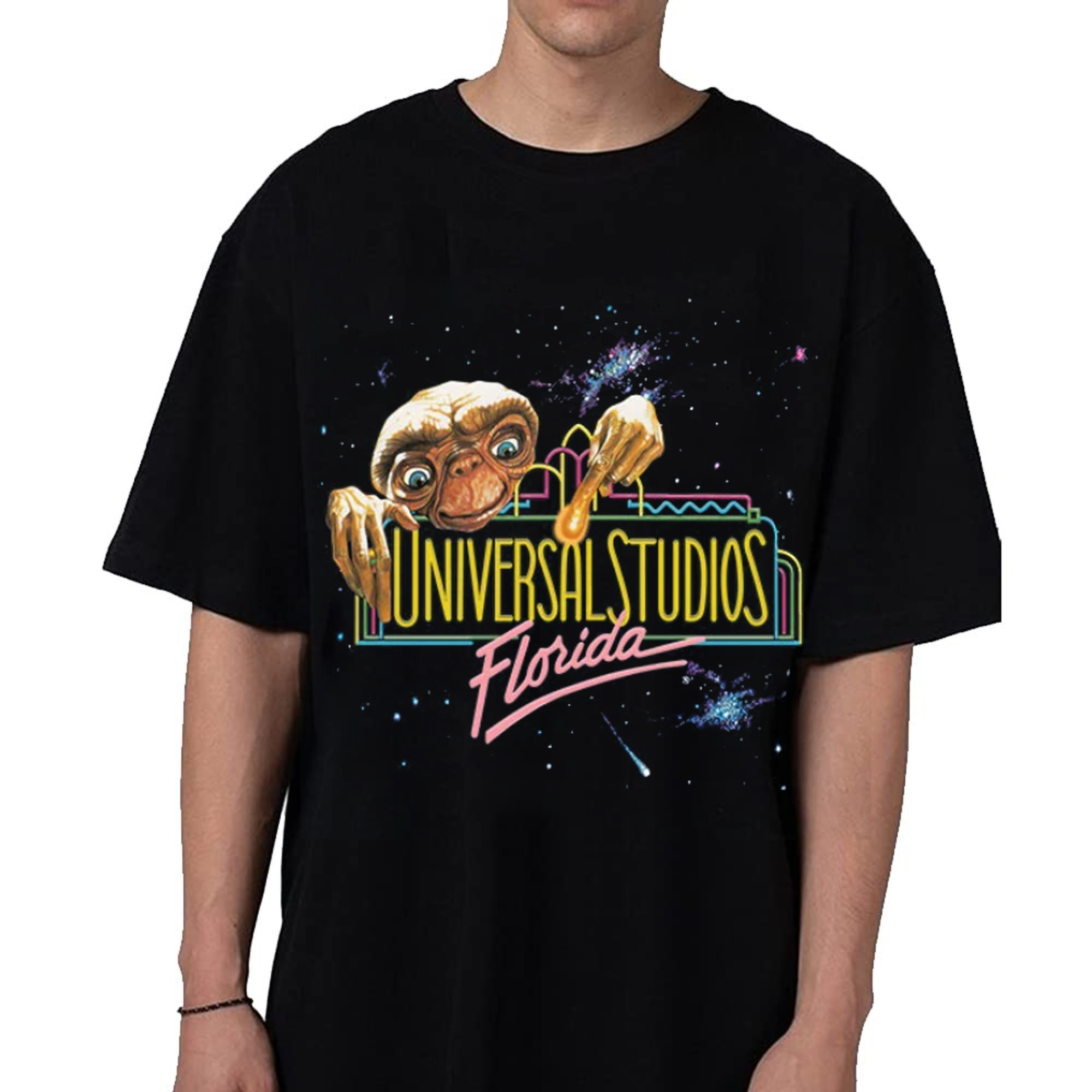 Vintage 90s E.T Universal Studios Florida Promo Tee, Vtg ET Movie 