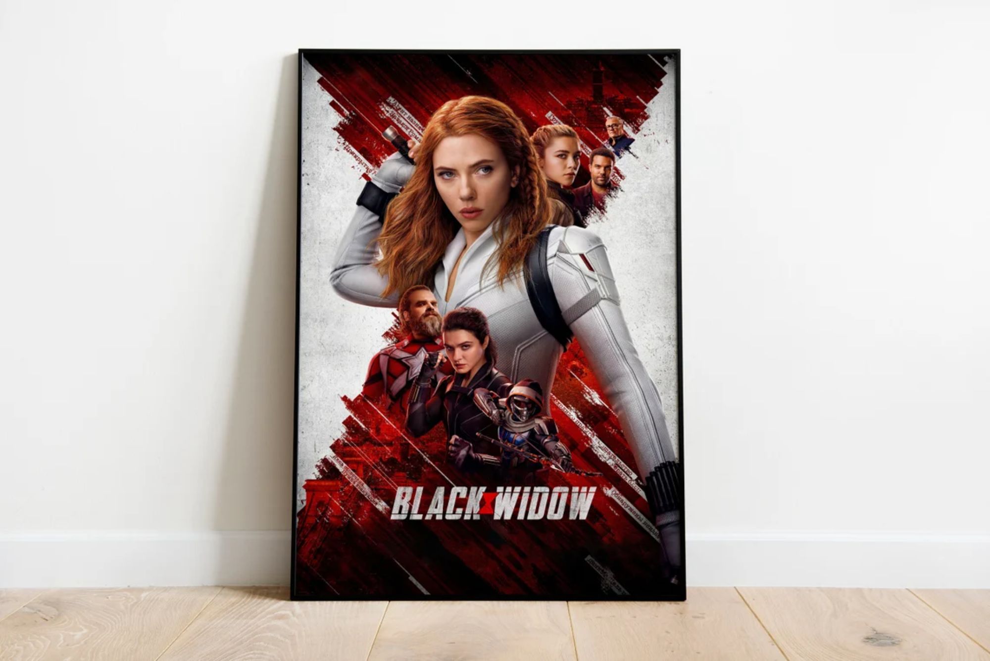 Black Widow Poster Poster Print