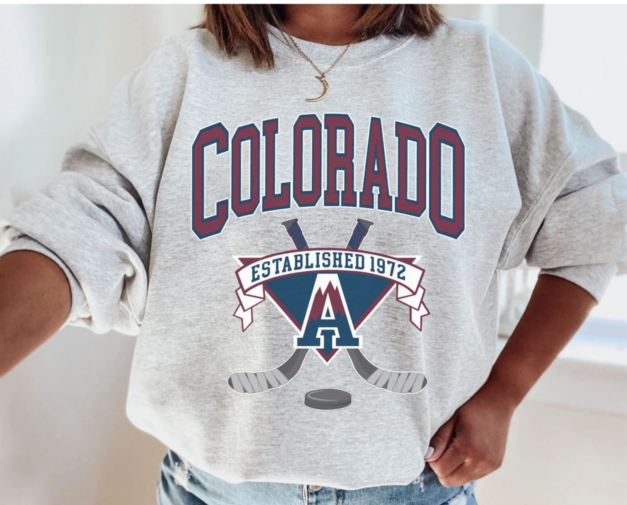 Colorado Rockies Hockey Sweatshirts & Hoodies for Sale